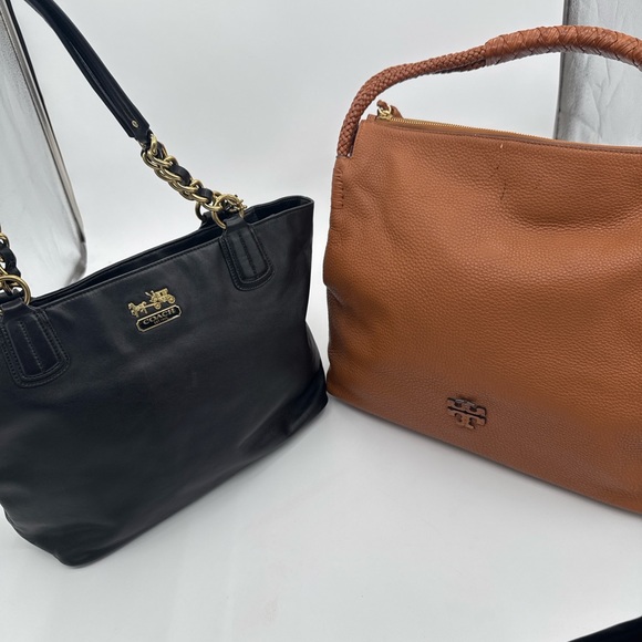 TORY BURCH/COACH Leather LIVE SHOW DEAL! - Picture 1 of 1